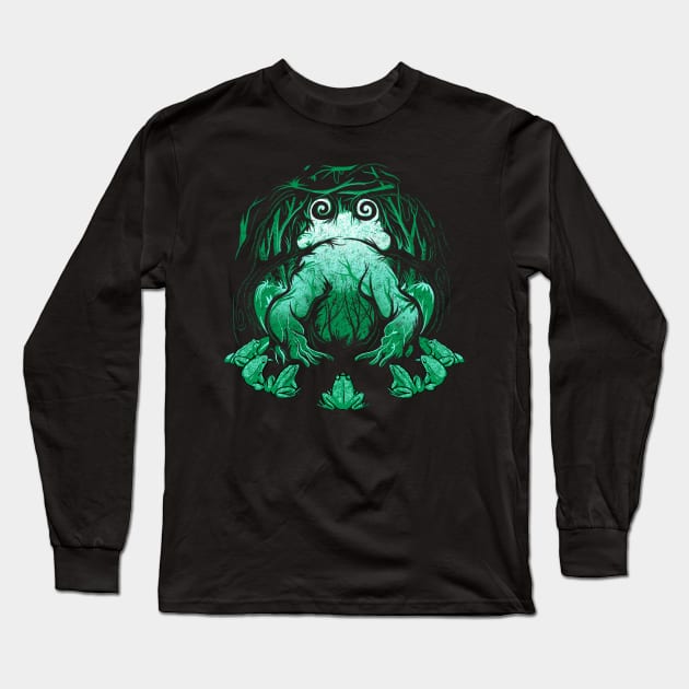 Lord of the Frogs Long Sleeve T-Shirt by stevenlefcourt